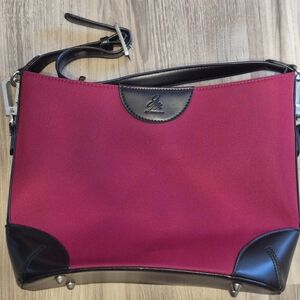Giani Bernini Magenta and Black Crossbody Bag
